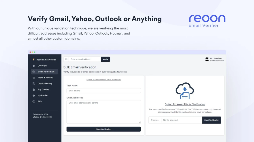 Say Goodbye to Bounced Emails with Reoon Email Verifier’s Advanced Features