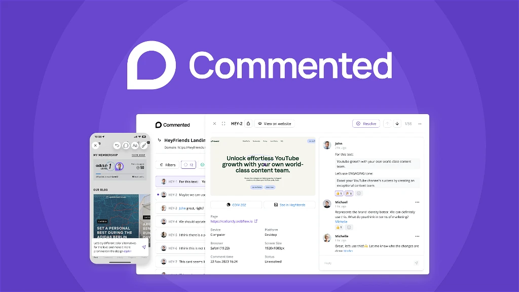 Commented.io: Powerful Commenting System for Your Platform