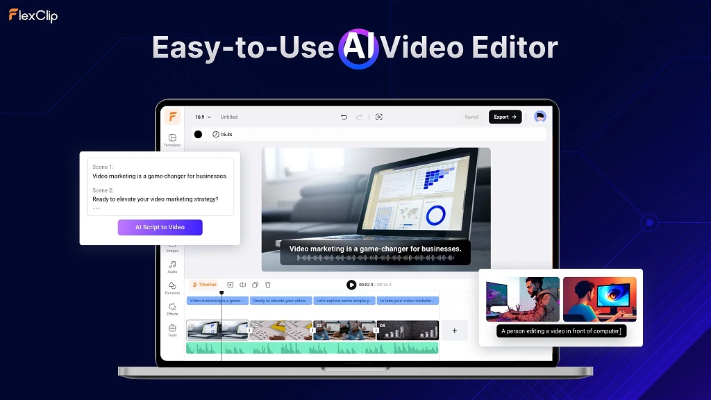FlexClip: A Powerful and Easy-to-Use Video Editing Tool