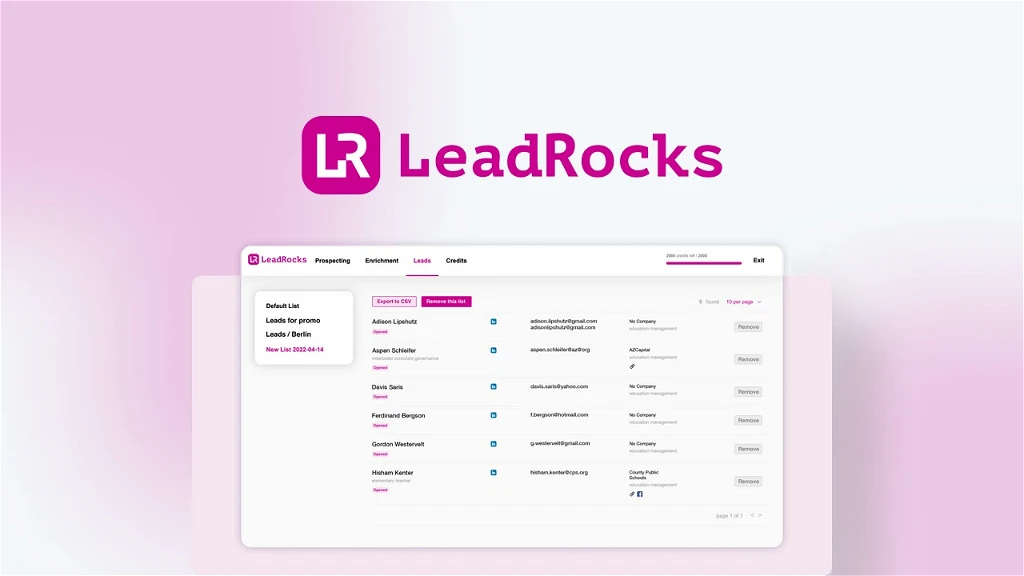 LeadRocks: The Secret Weapon for B2B Sales Success