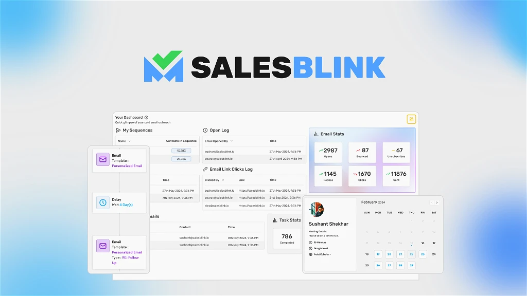 SalesBlink Lifetime Deal: Sales Automation tool